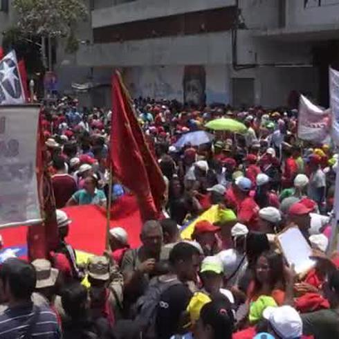 Respaldan a Nicolás Maduro tras un año de su cuestionada reelección 