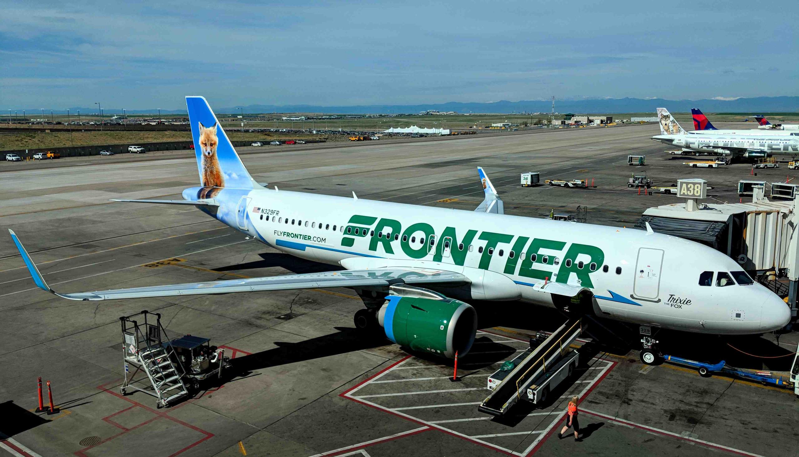 Frontier Airlines el noveno.  (GFR Media)