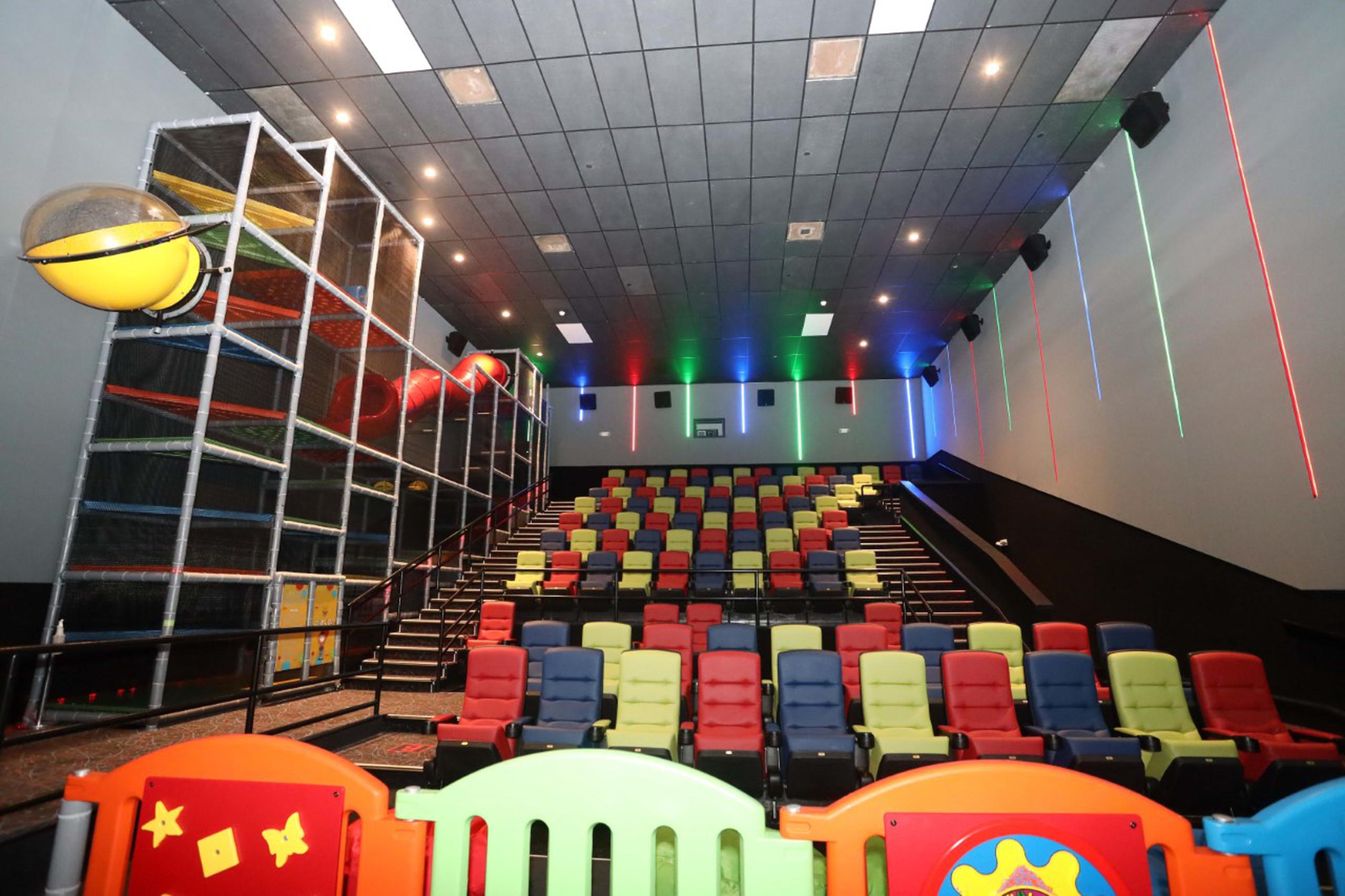 Esta es la primera sala “Cine Kids" en Puerto Rico.