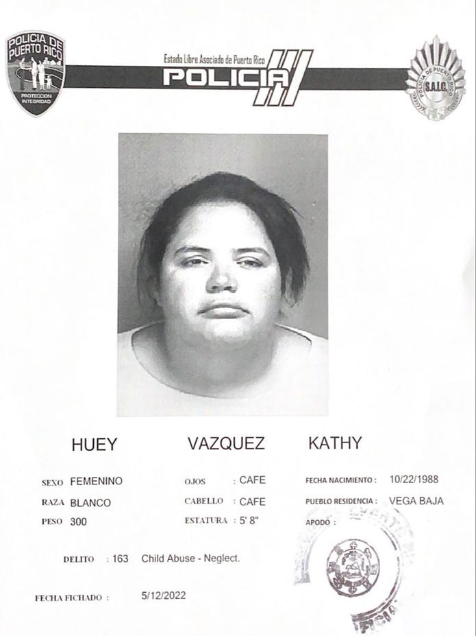 Kathy Huey Vázquez fue acusada por maltrato a su hija de seis años.