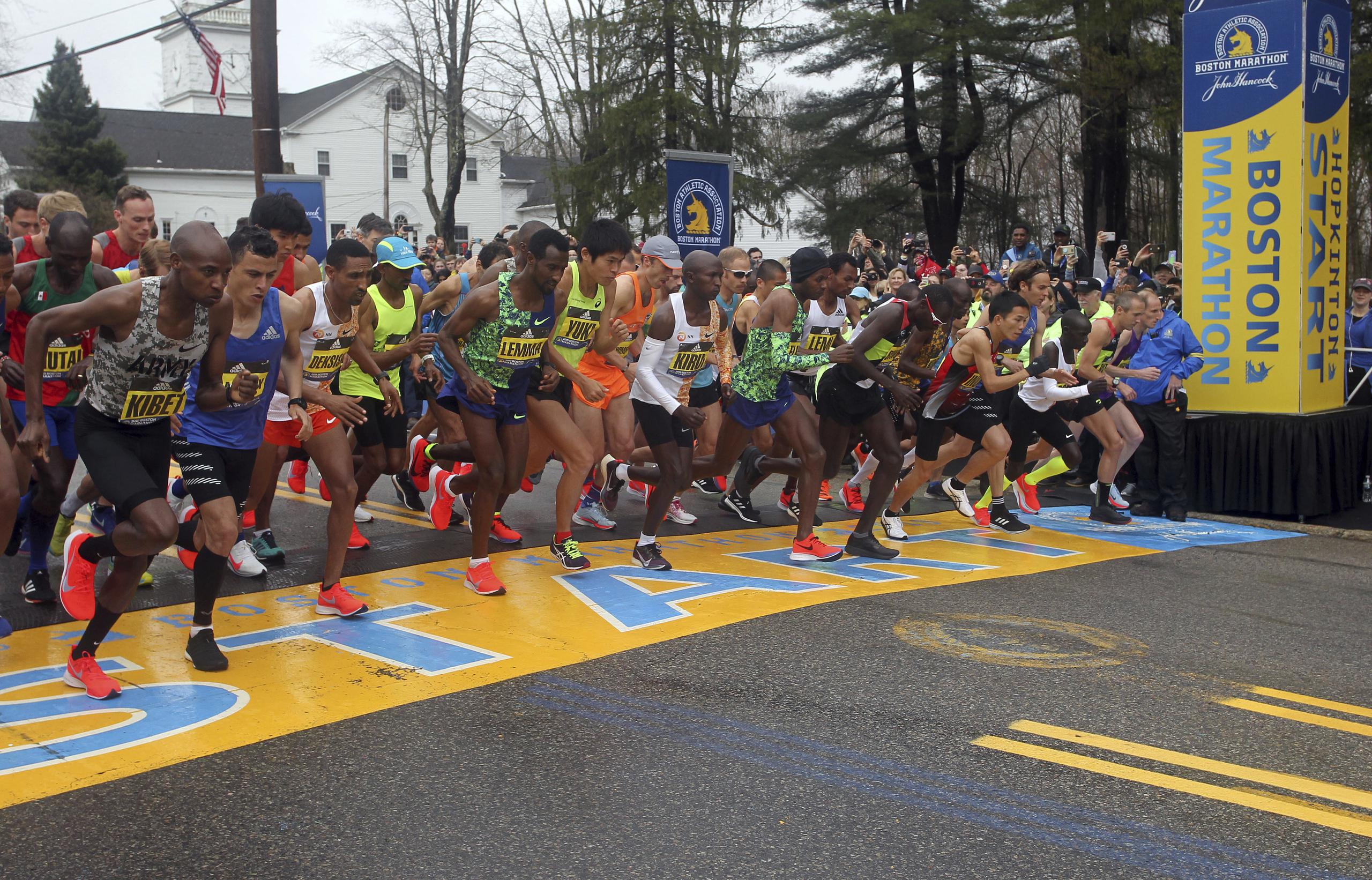 La edición del 2021 del Maratón de Boston está programada para el 19 de abril.