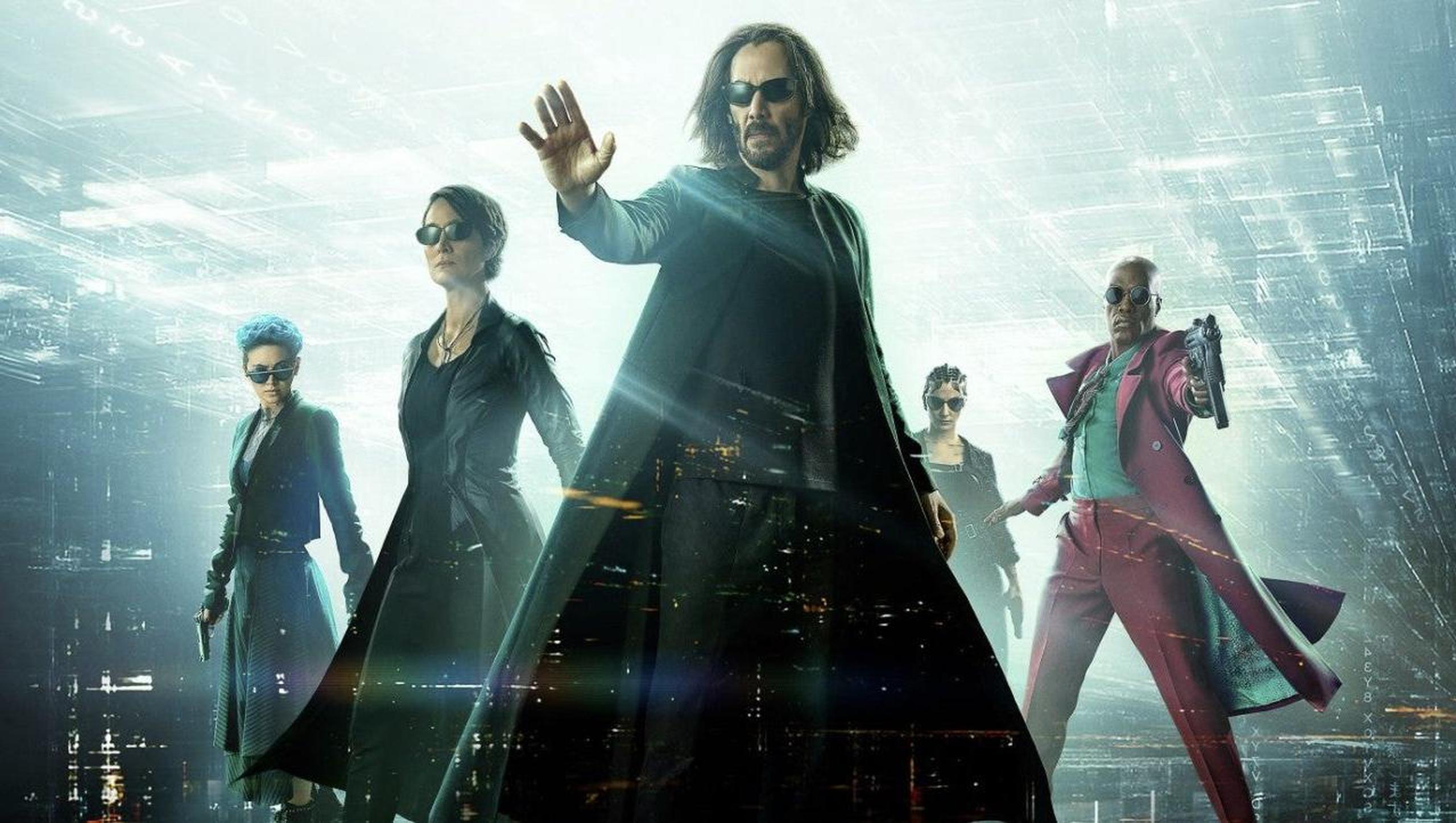 Keanu Reeves vuelve con "The Matrix Resurrections".