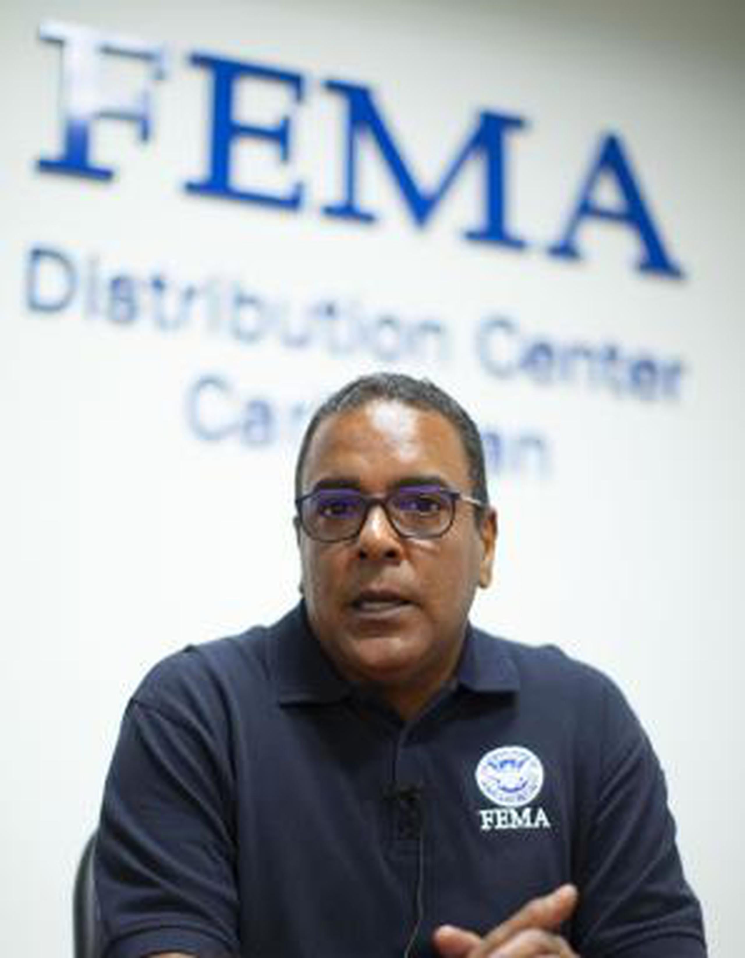 Justo Hernández, coordinador de FEMA en Puerto Rico. (Archivo)