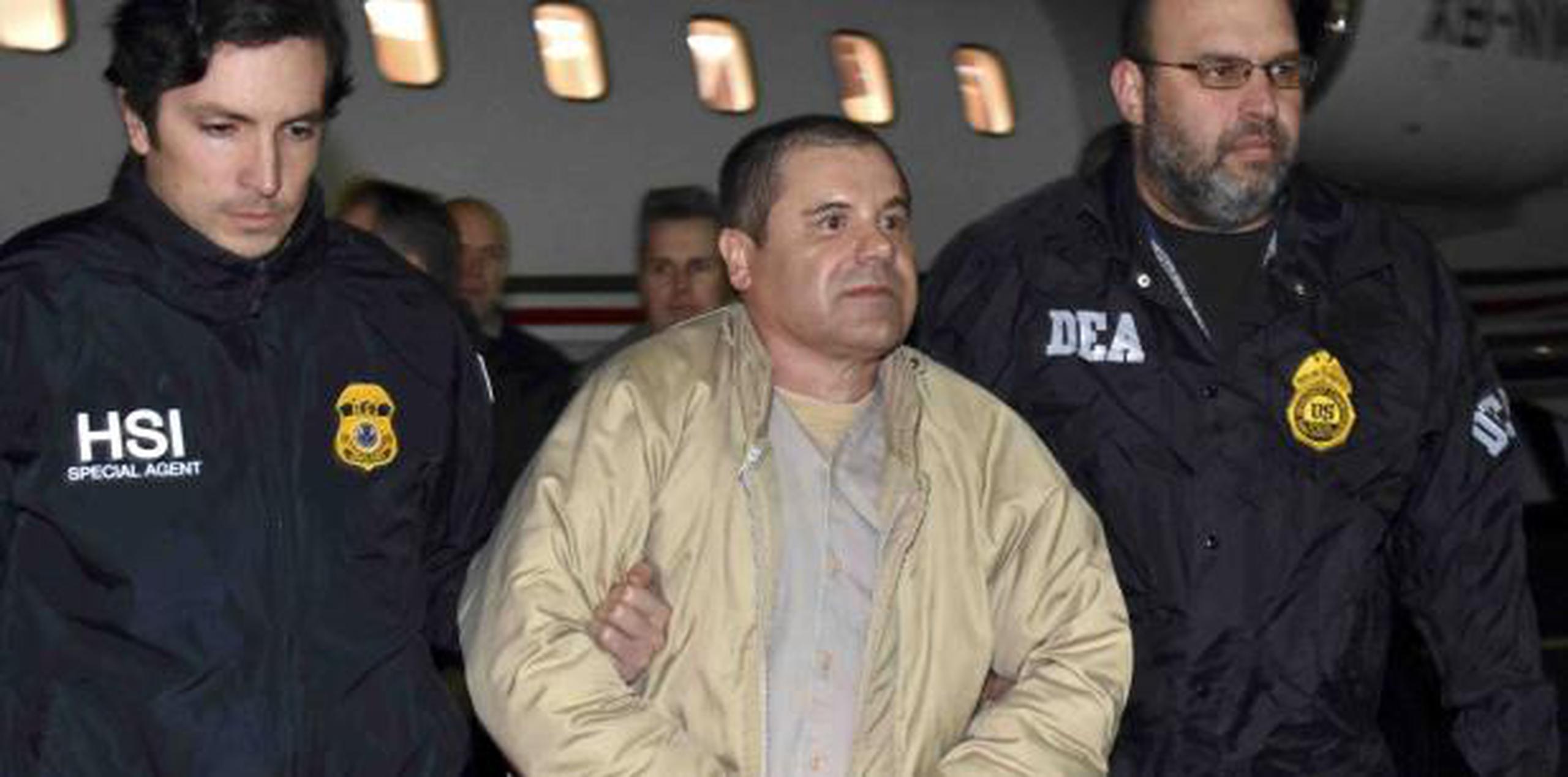 Desde que fue extraditado a Nueva York en enero, Guzmán se ha quejado de forma frecuente de sus condiciones de encierro.  (AP)