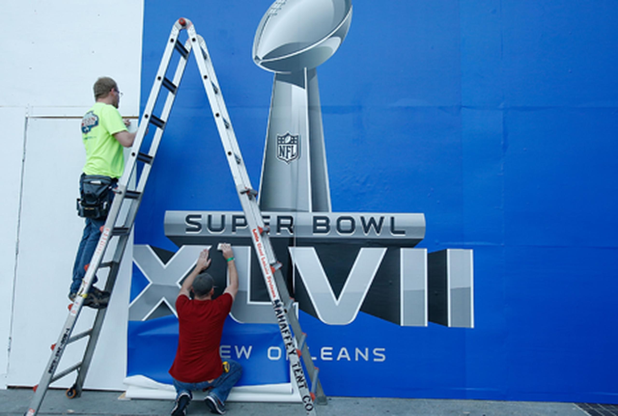La ciudad sabe bien lo que es albergar el Super Bowl, ya que lo ha organizado en nueve ocasiones. (AP)