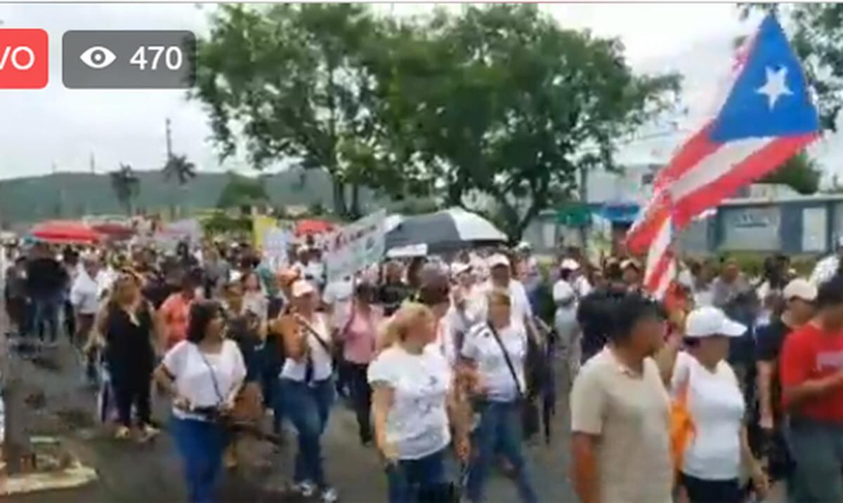 Caguas marcha en apoyo al paro nacional Primera Hora