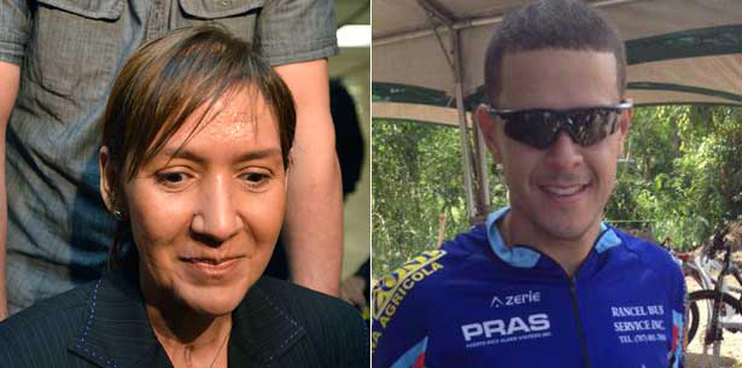 Mayra Elías está bien dolida con el incidente que le costó la vida al ciclista Josué Ramos Ortiz.  (Archivo)