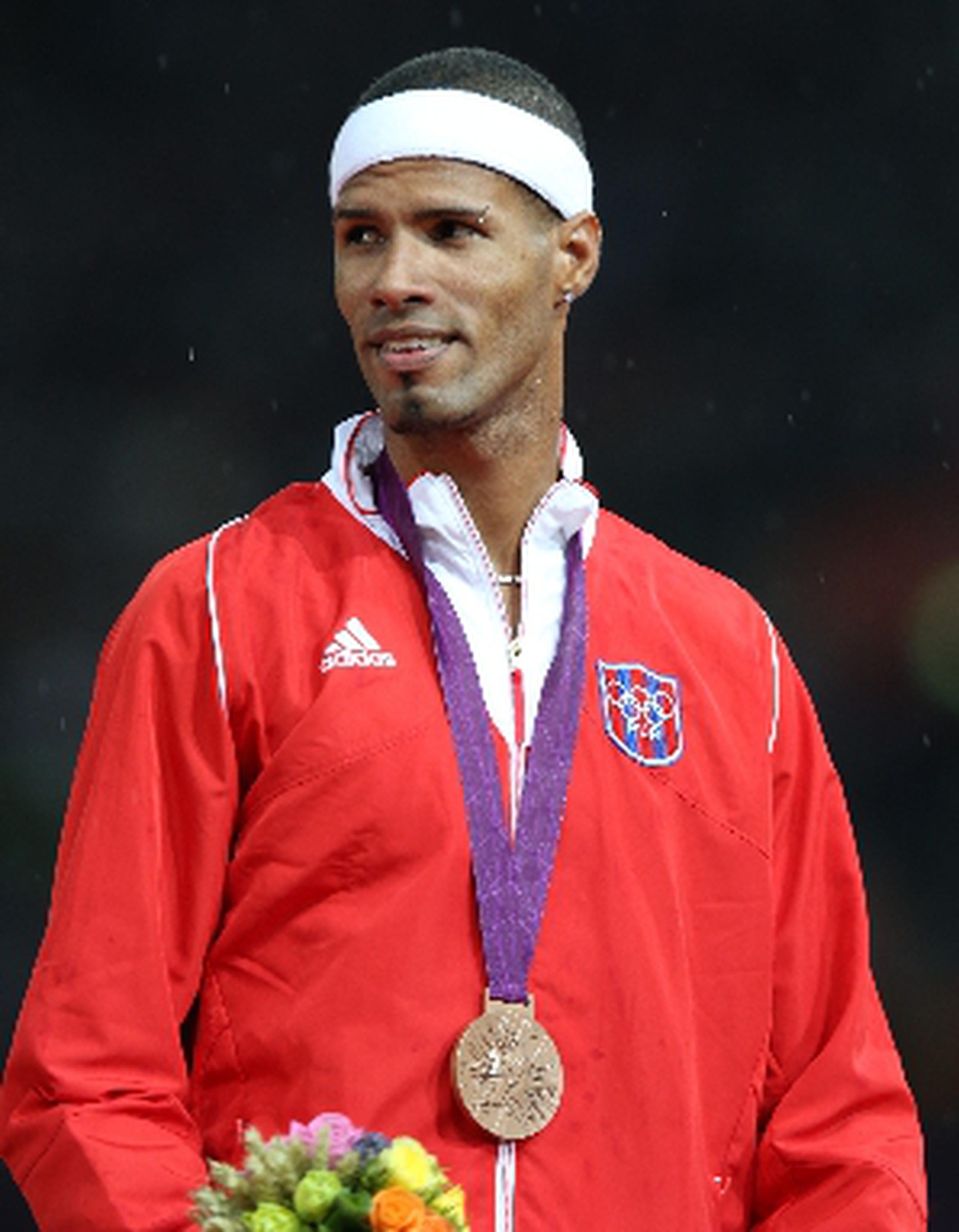 Javier Culson le dio a la Isla  su primera medalla olímpica en atletismo. (Archivo)
