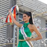 La nueva Miss Universe Puerto Rico reconecta con su gente en Patillas