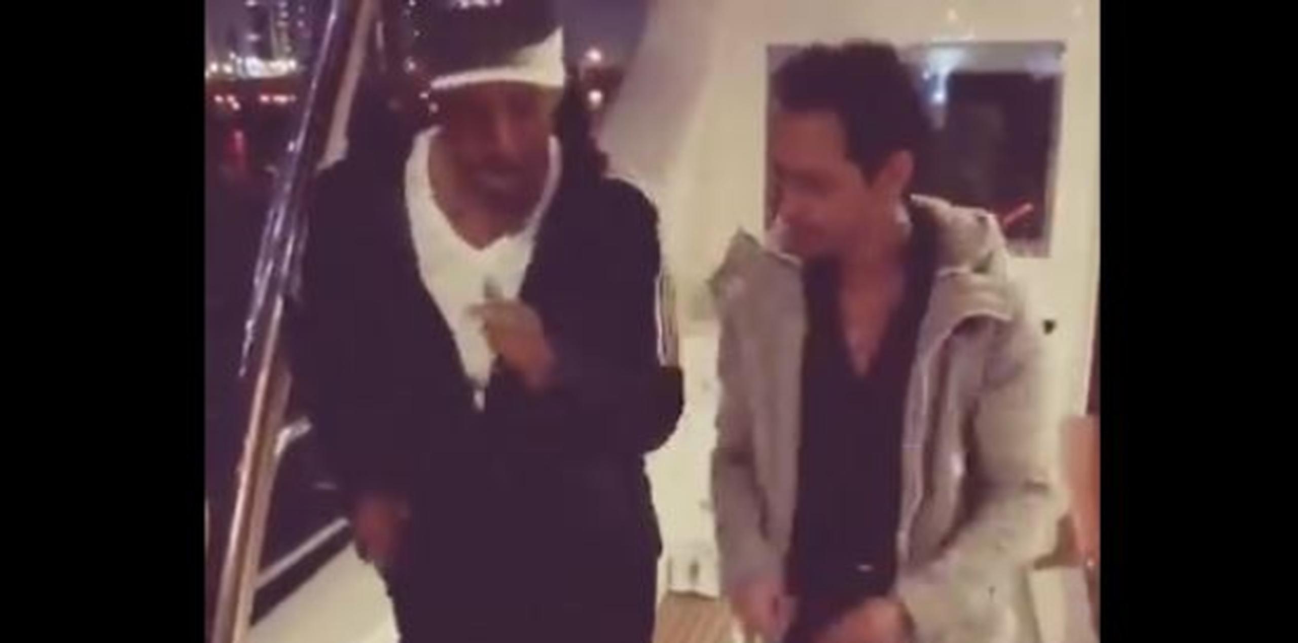 "#Bucketlist- Clases de salsa con Marc Anthony...", leía el post. (Captura)