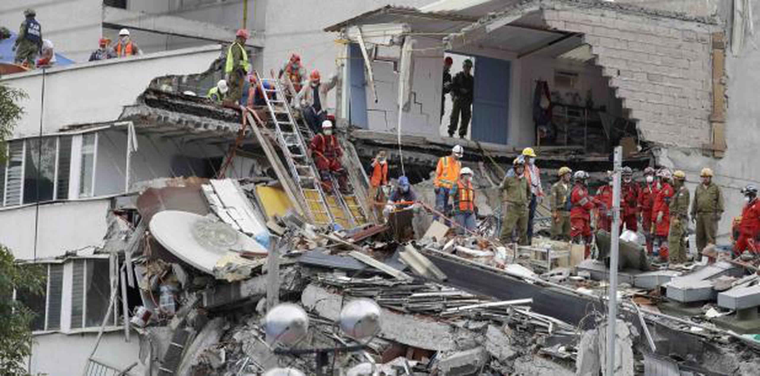 El sismo de magnitud 7.1, con epicentro entre Puebla y Morelos, dejó 369 muertos. (Archivo)