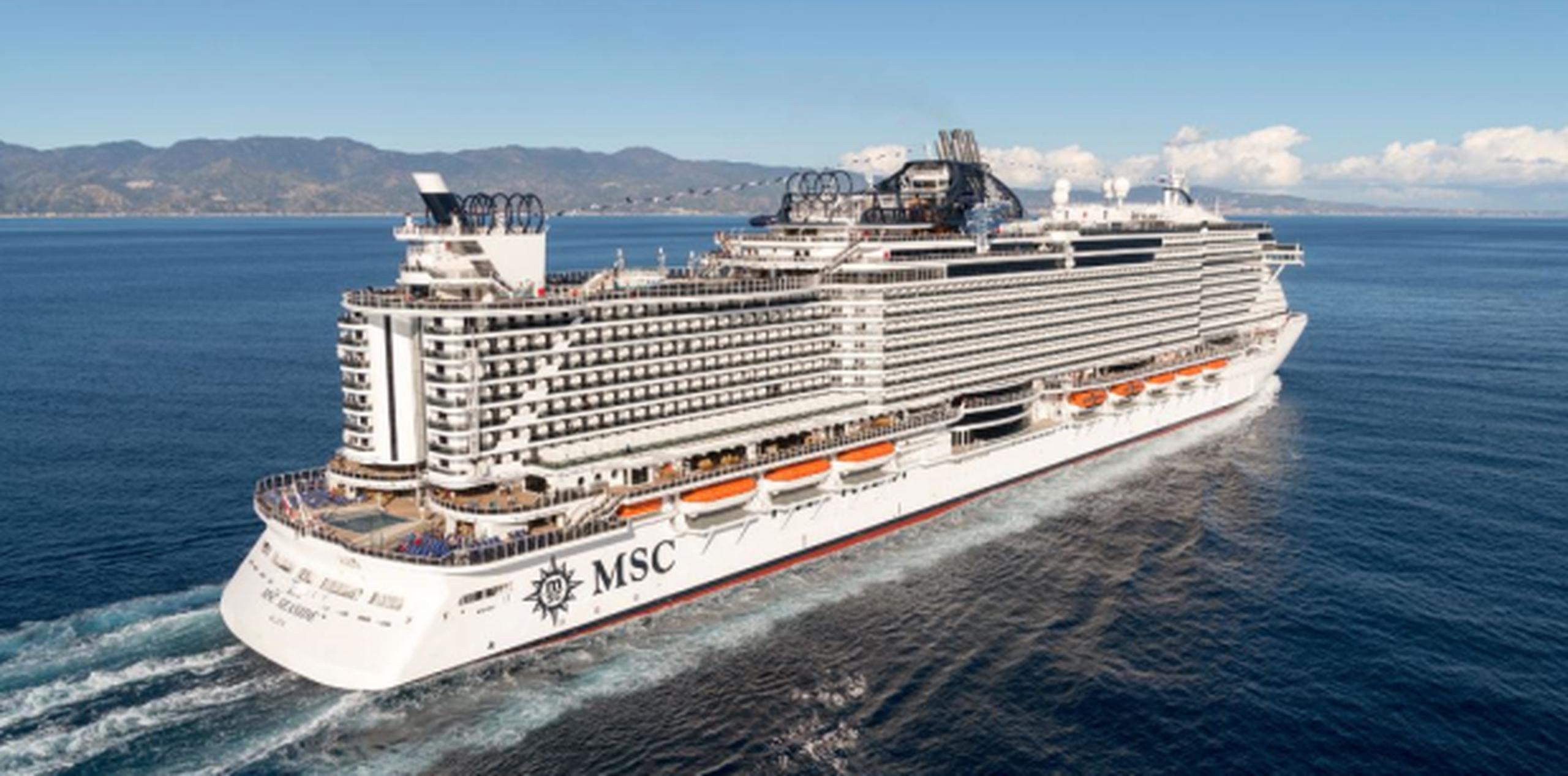 Según el director de Turismo es el "barco crucero más nuevo y moderno en el mundo". (AP)