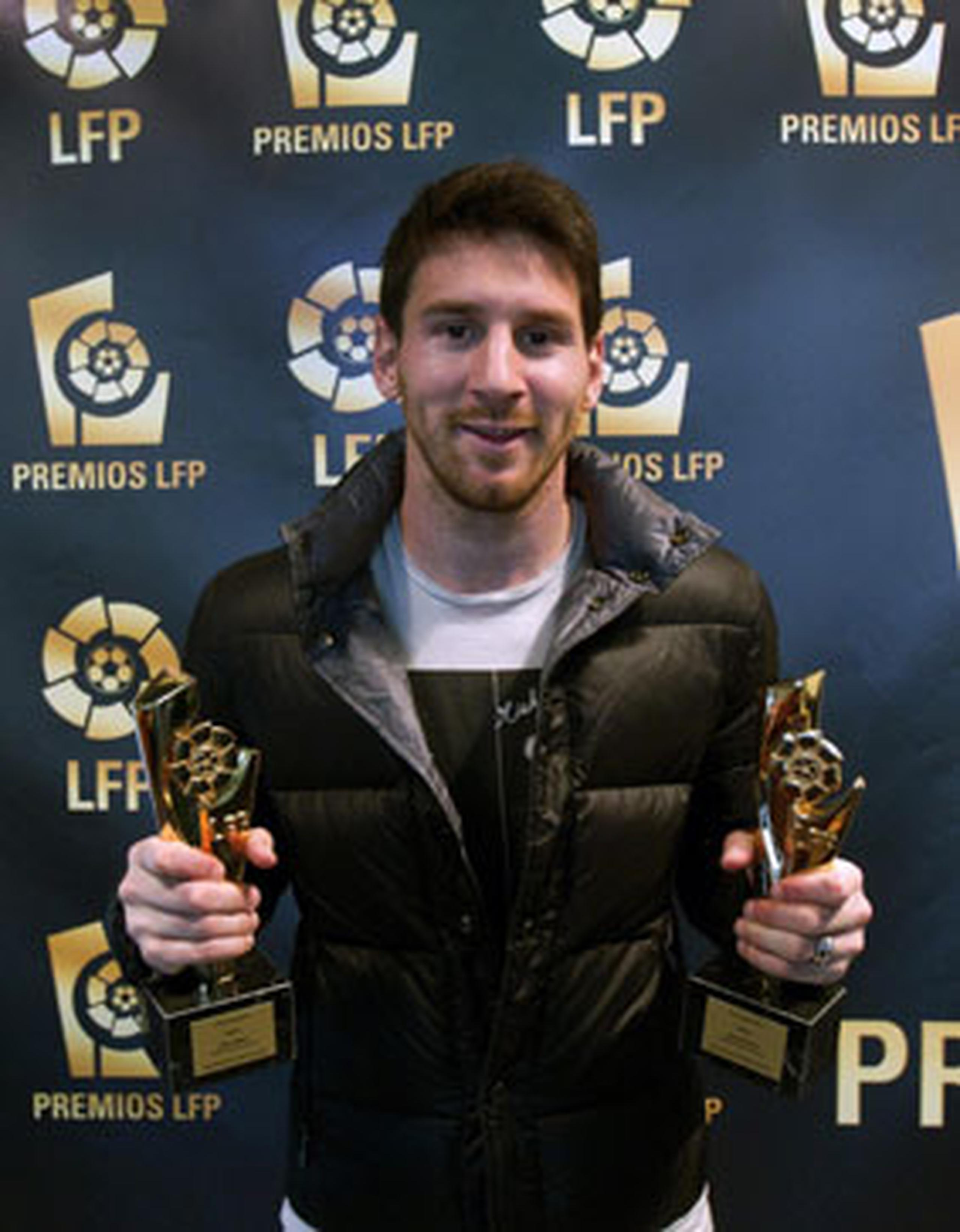 Messi llegó a 76 goles con su club y la selección argentina en 2012, apenas nueve menos que el récord de 85 que el alemán Gerd Mueller fijó en 1982.(AP/Alejandro García)(AP/Alejandro García)