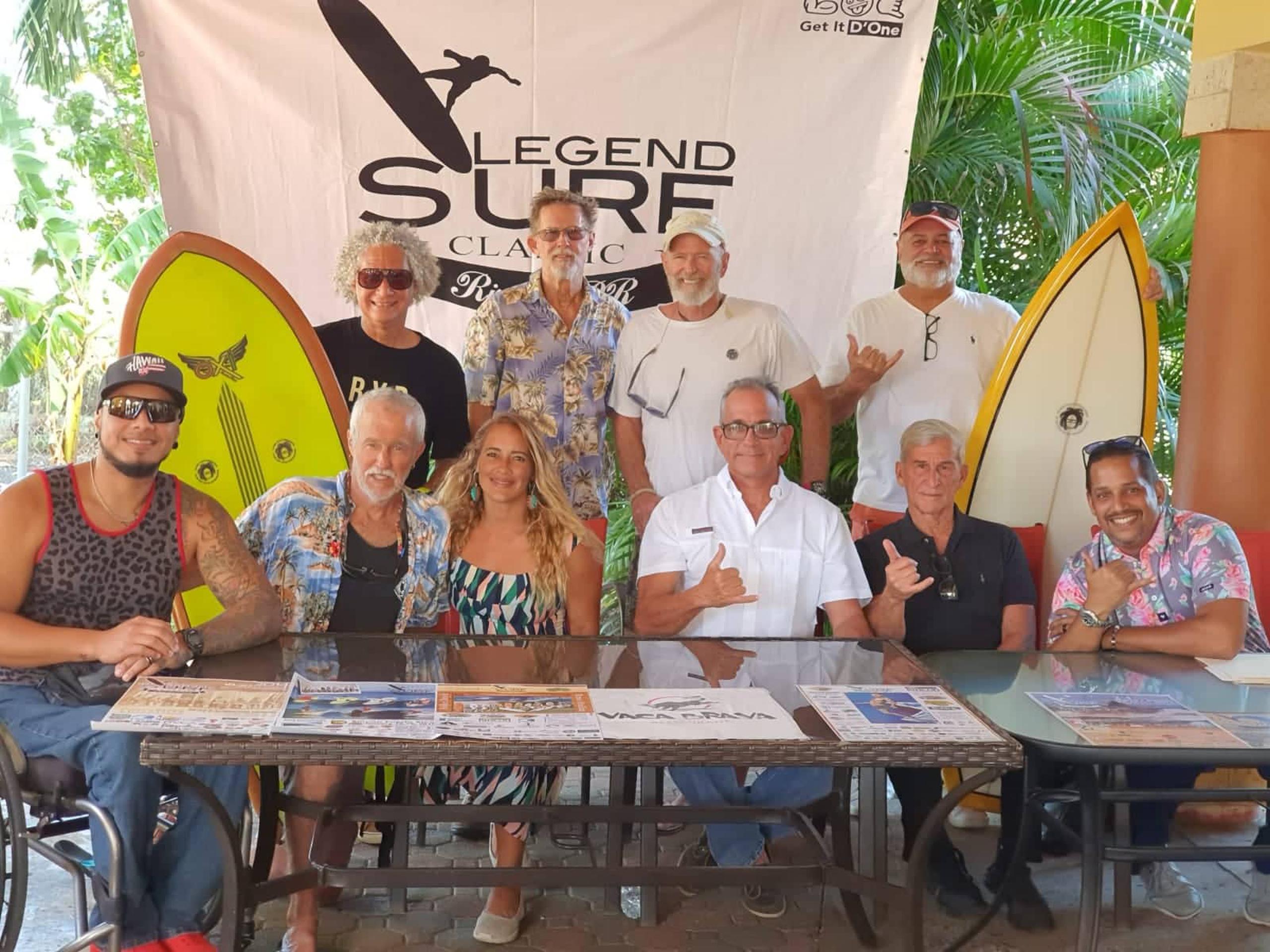 Legends Surf Classic presentó este miércoles la competencia su evento 2020 y las nuevas leyendas del surfing boricua.