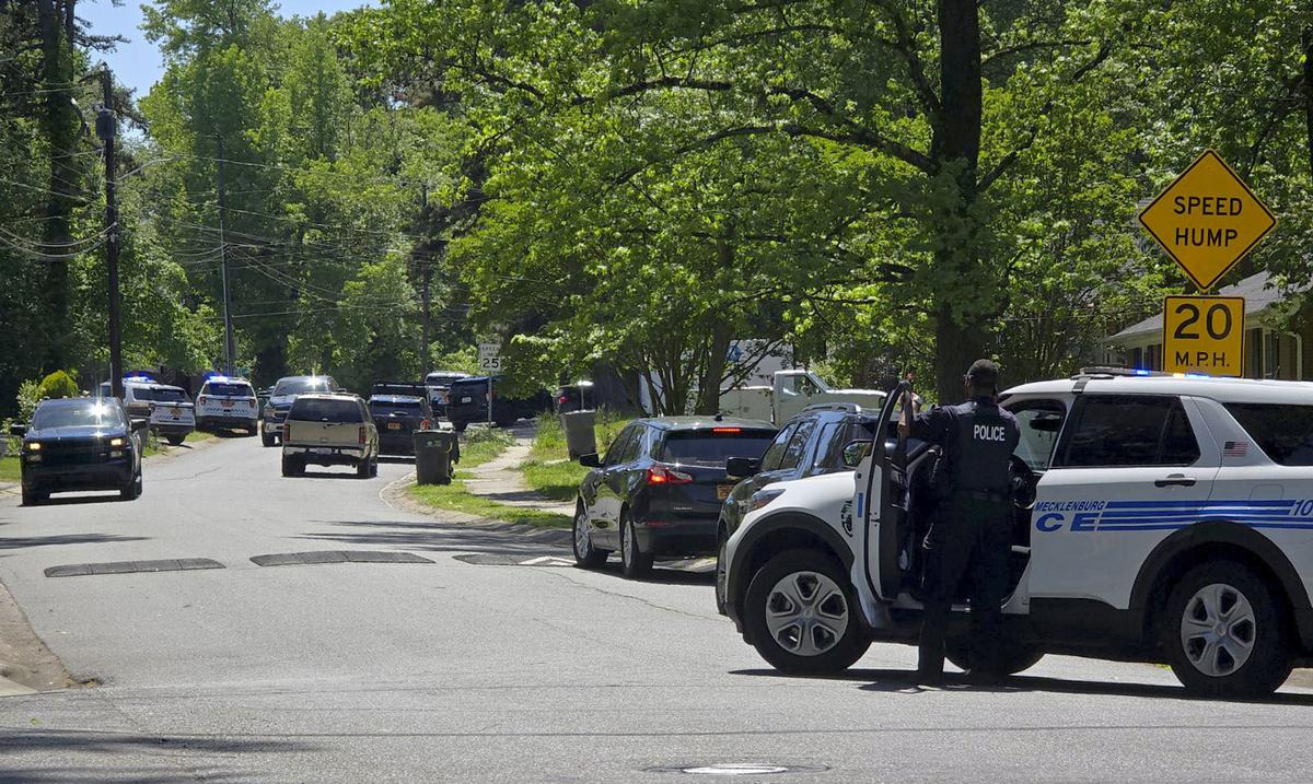 Shooting leaves three police officers dead and five injured in North Carolina