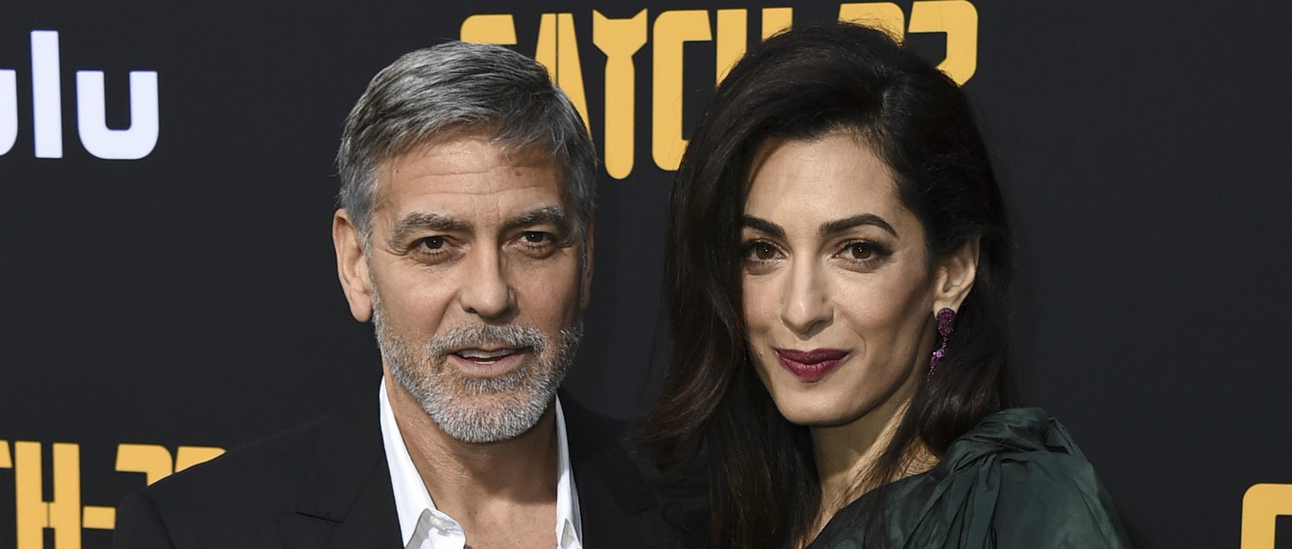 George Clooney entiende que los medios deben respetar el espacio familiar ante la llegada de un nuevo miembro.