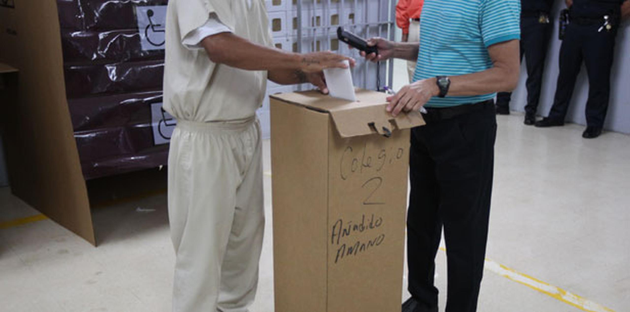 Sea para una votación estatal o federal, Rodríguez considera que para los confinados es "saludable" formar parte de los procesos electorales. (alex.figueroa@gfrmedia.com)
