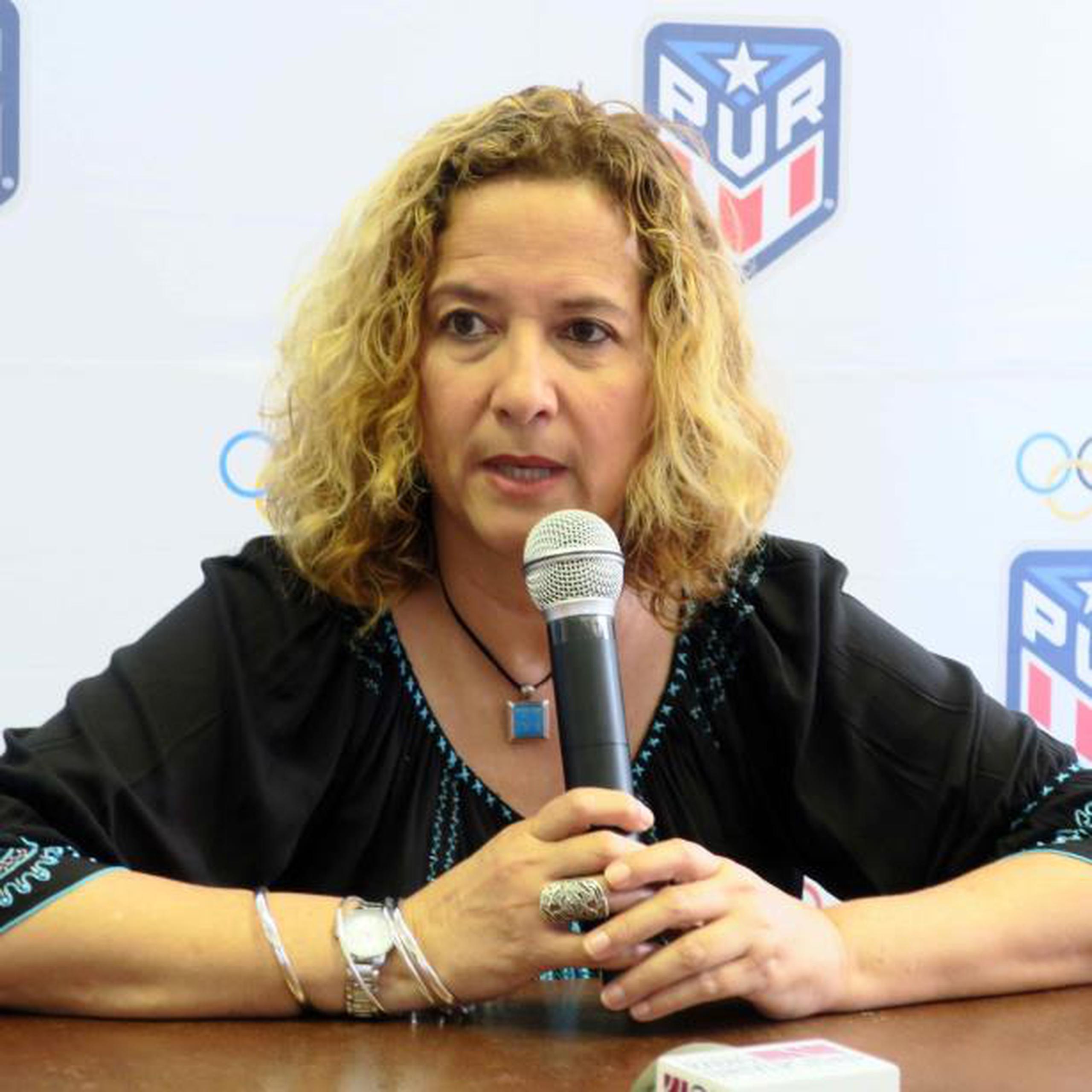 La presidenta del Comité Olímpico de Puerto Rico, Sara Rosario, ordenó la creación de un comité que busque atender el impasse entre las Pinkin de Corozal y la Federación Puertorriqueña de Voleibol, el cual provocó la cancelación del torneo de Voleibol Superior Femenino del 2020. (Archivo)