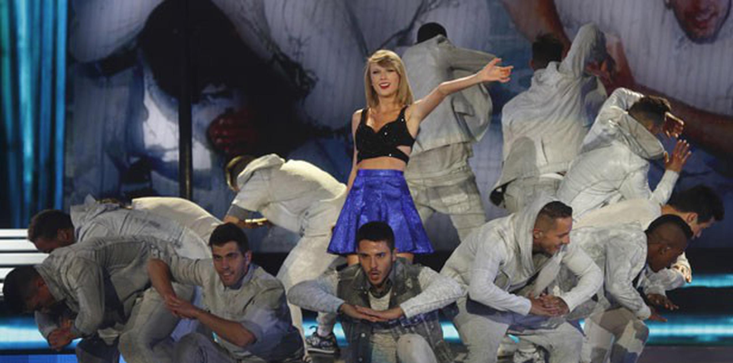 Swift se presentó el viernes en el festival Rock In Rio USA en Las Vegas. (Photo by John Davisson/Invision/AP)