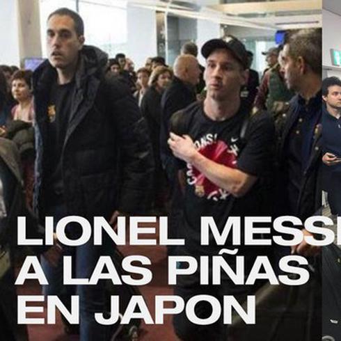 Fanático del River ataca a Lionel Messi