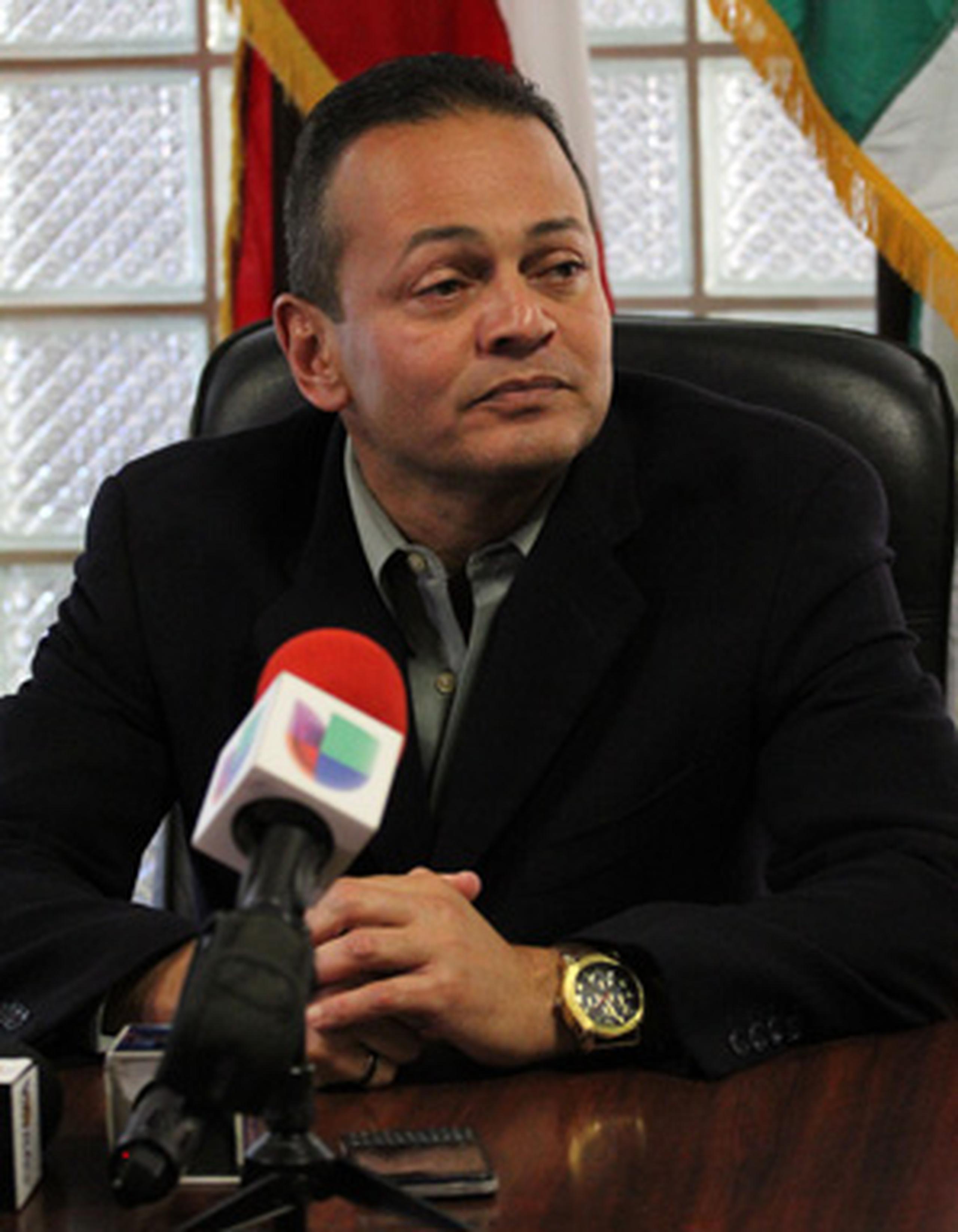 El alcalde de Añasco, Jorge Estévez Martínez, indicó que lo hablado durante el encuentro con los federales "es parte de una investigación”. (GFR Media/Olimpo Ramos)