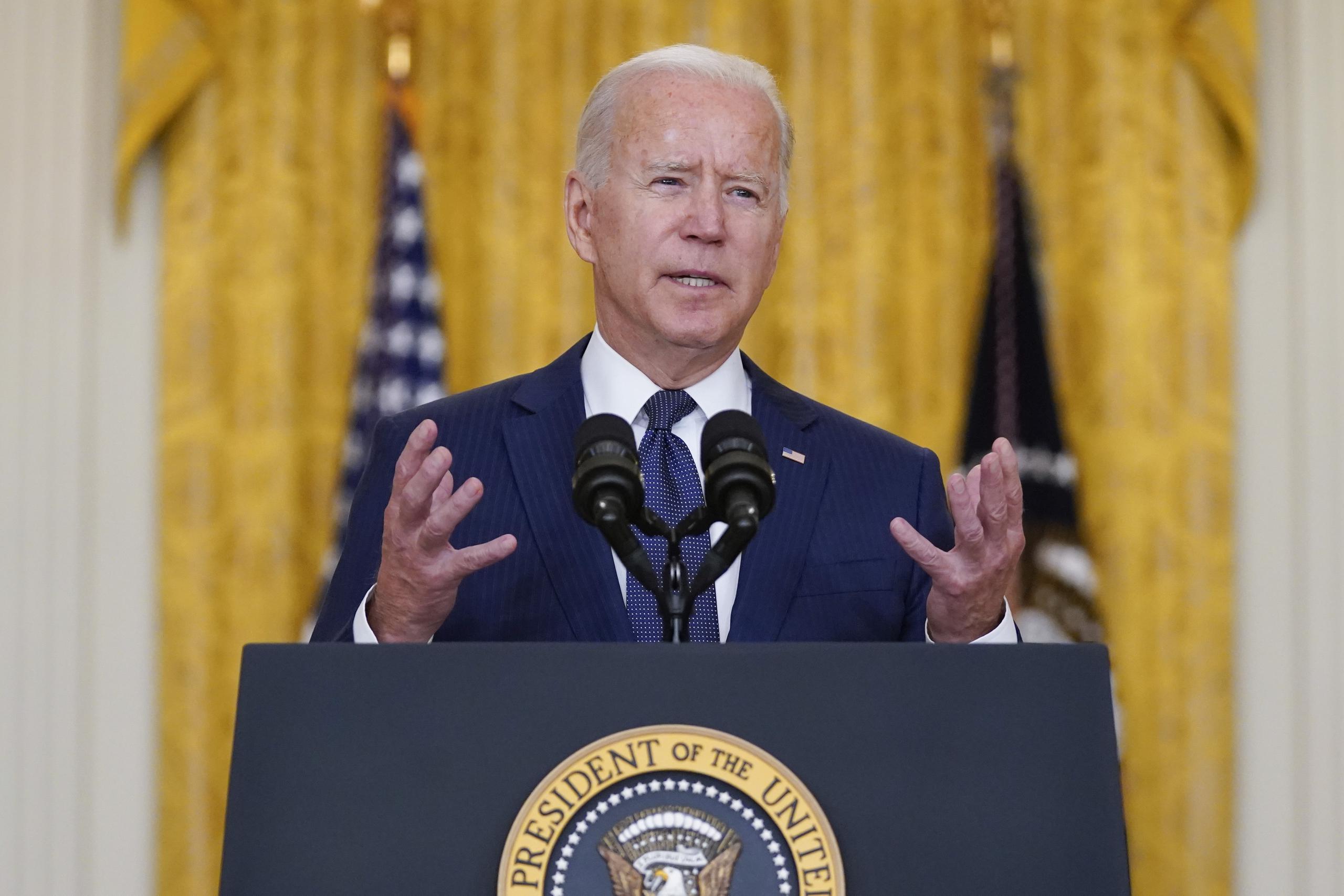 El presidente Joe Biden. (AP Foto/Evan Vucci)