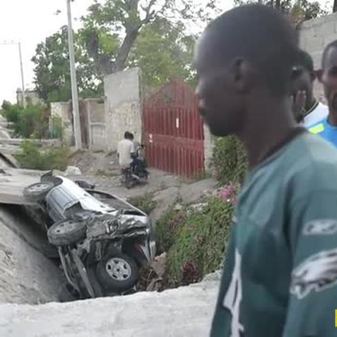 Conductor en fuga mata a decenas en Haití