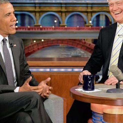 Obama visita el Late Show por última vez
