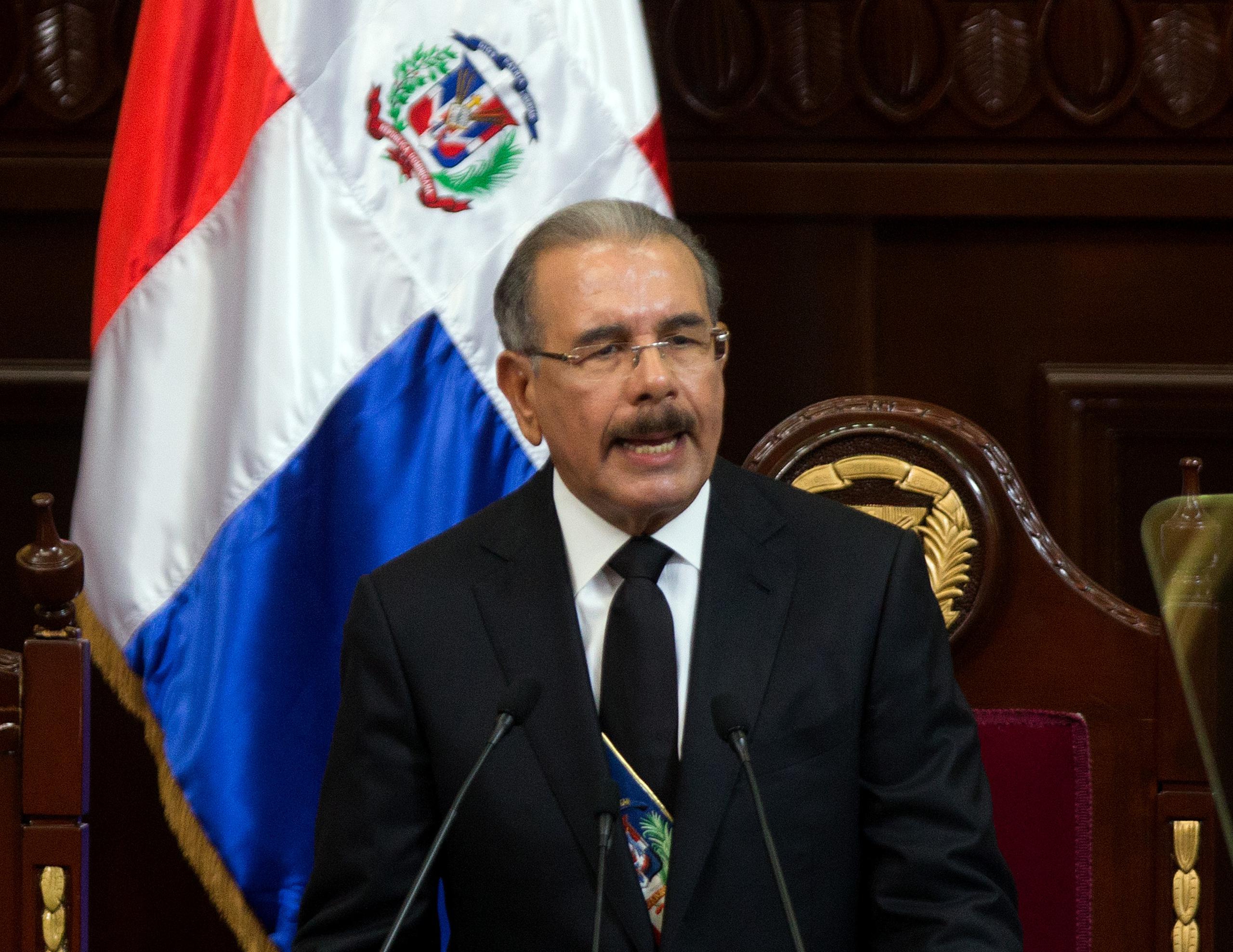 Imagen de archivo del expresidente de República Dominicana(20122020), Danilo Medina. EFE/Orlando Barría
