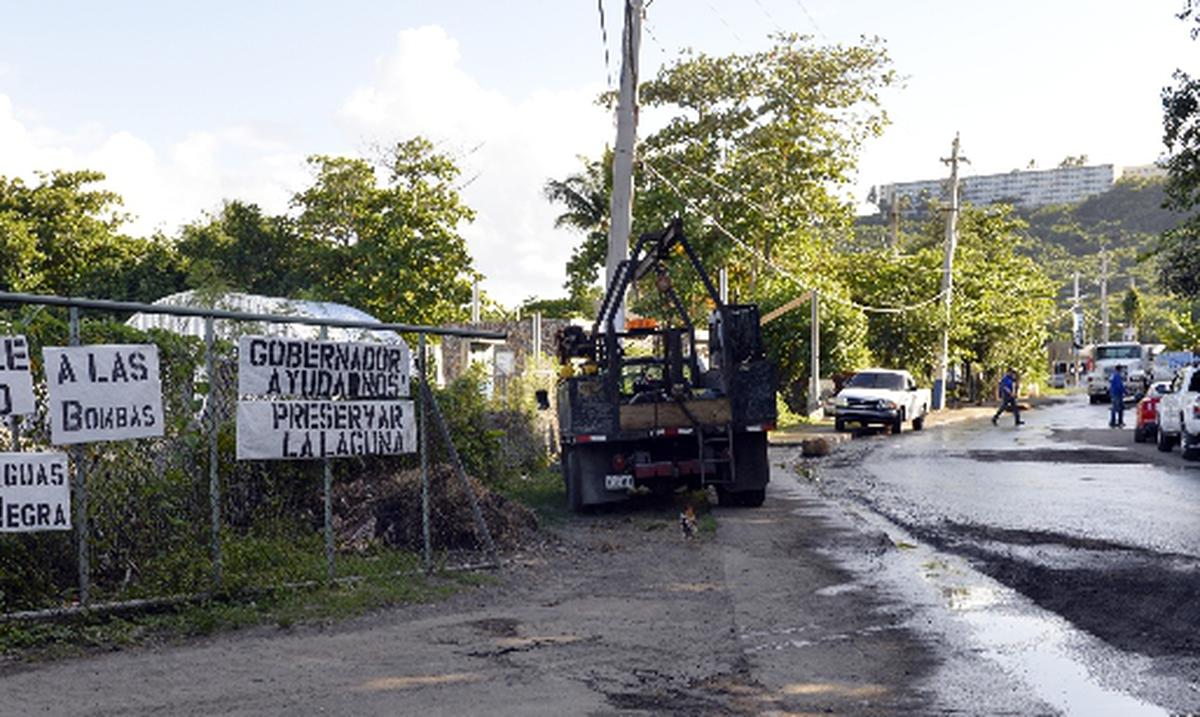 Manifestantes de Fajardo en pie de lucha Primera Hora