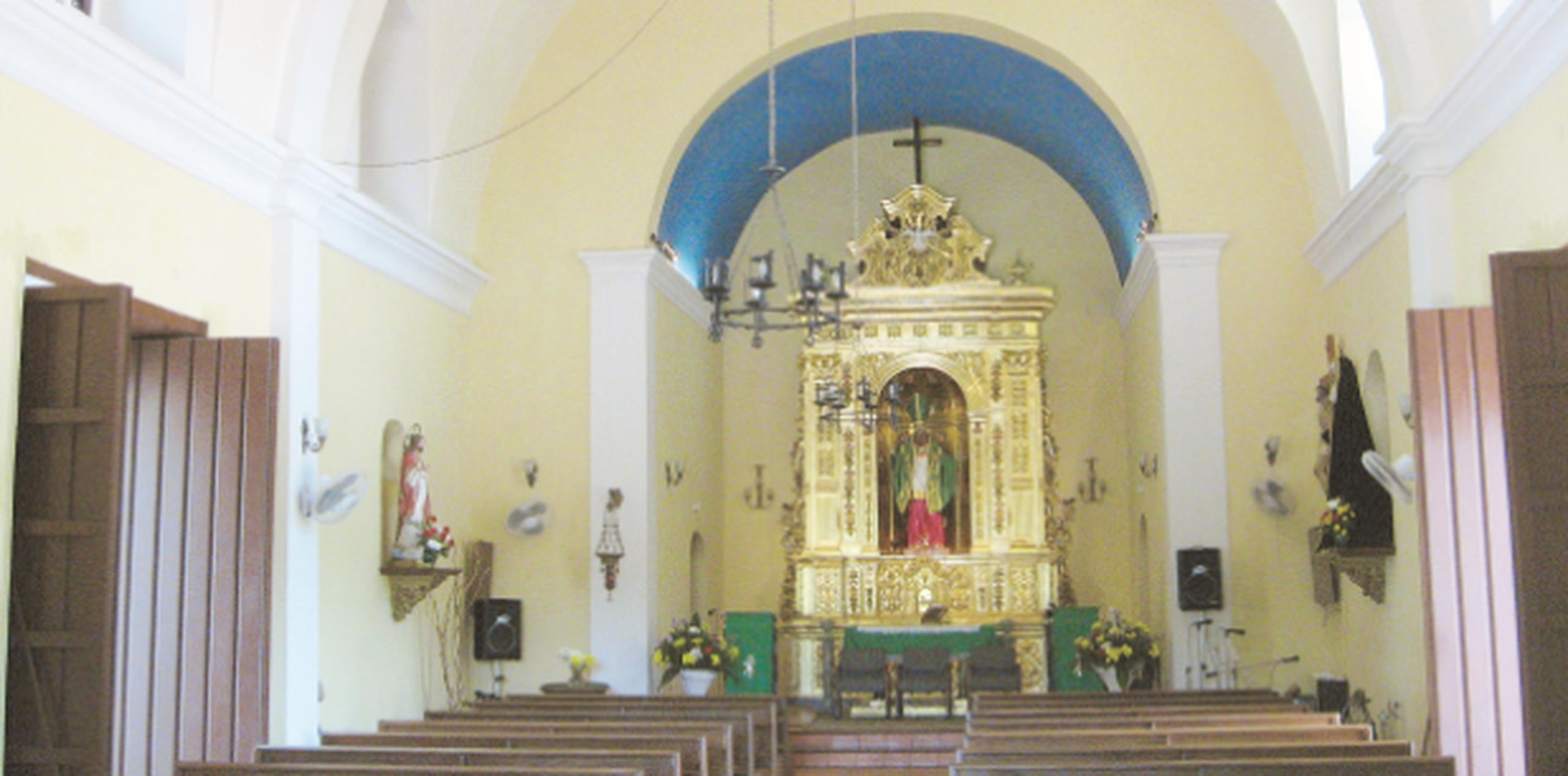 La Iglesia San Patricio y Espíritu Santo es considerada la única “iglesia fortificada” de Puerto Rico, ya que se construyó con muros macizos para protegerla de ataques. (SUMINISTRADAS)