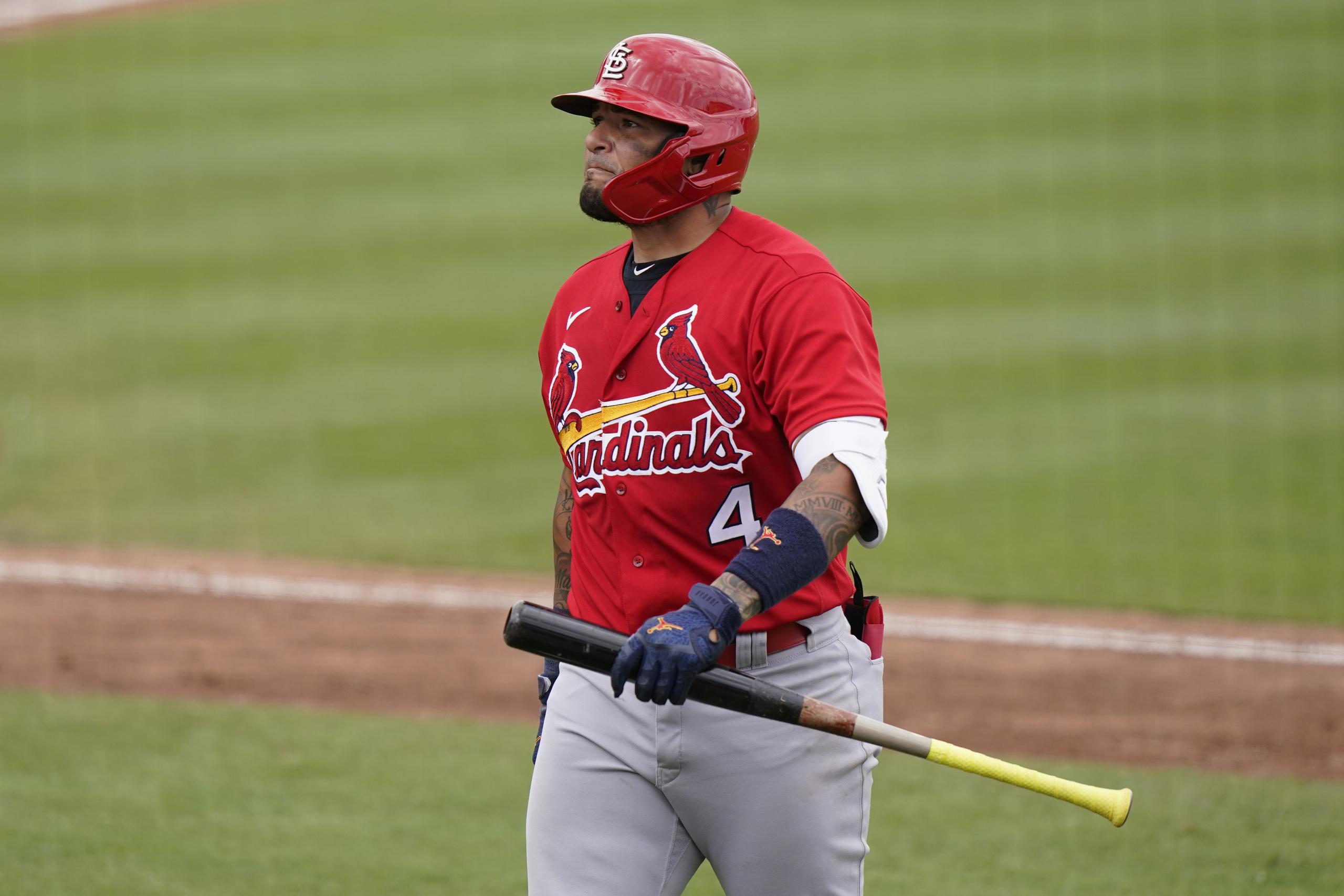 Yadier Molina comenzará su temporada número 18 en las Grandes Ligas, todas con los Cardinals de San Luis.