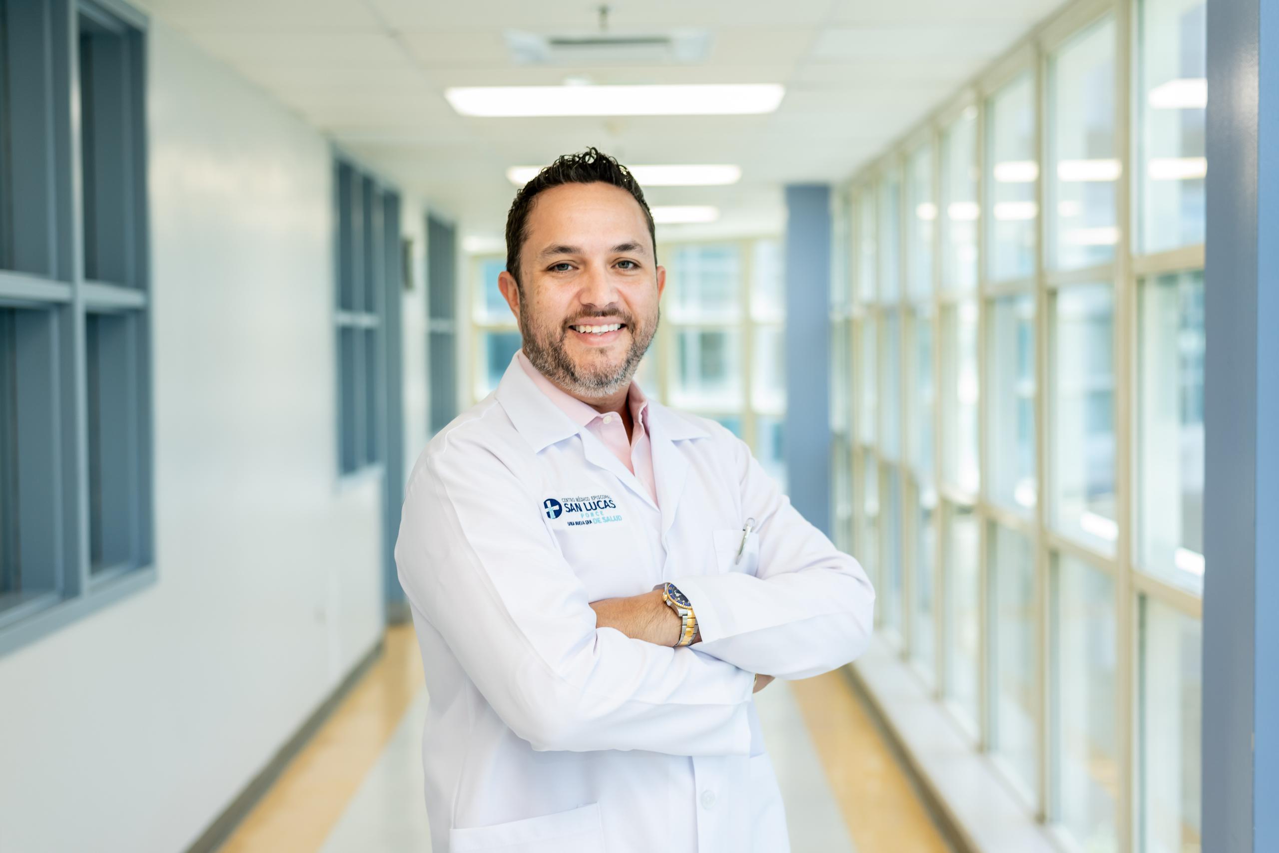 Doctor Félix Pérez Ramos, nefrólogo intervencional y médico vascular en el Centro Médico Episcopal San Lucas, en Ponce.