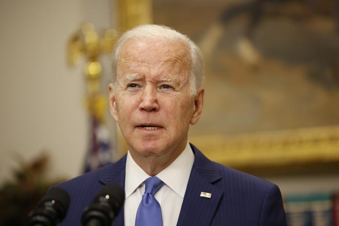 El presidente de Estados Unidos, Joe Biden, recalcó que la Legislatura federal diera luz verde a la medida dado que ceder "a la agresión sería mucho más costoso".