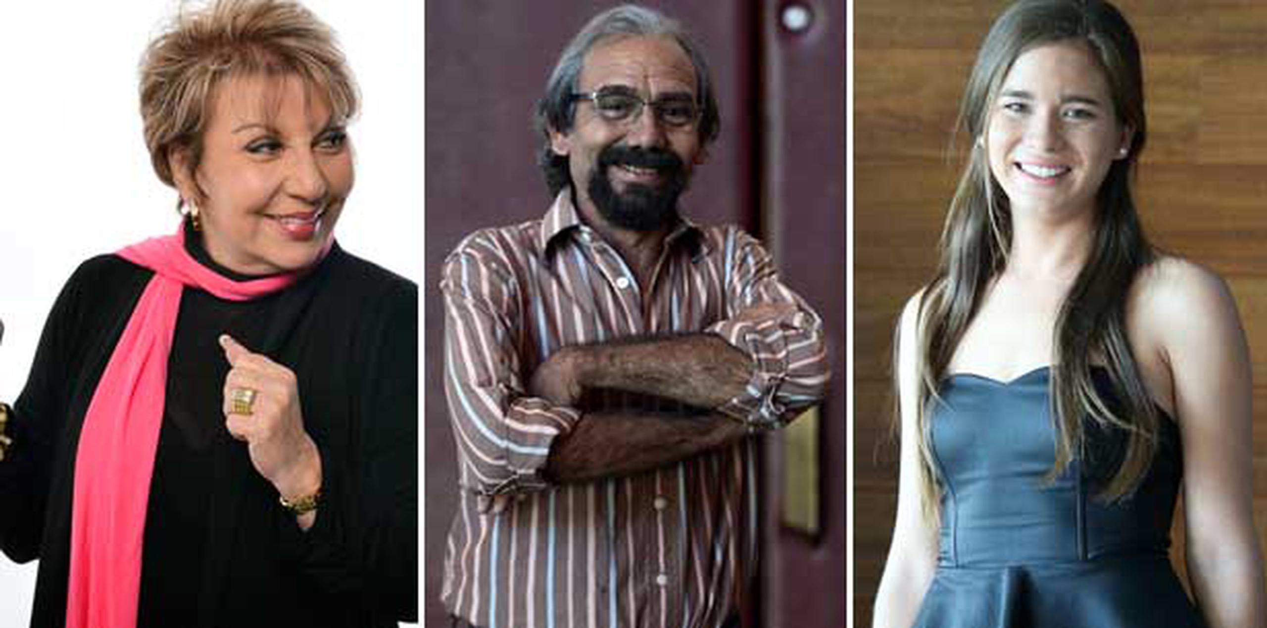 Ángela Meyer, René Monclova y su hija Camila forman parte del elenco. (Archivo)