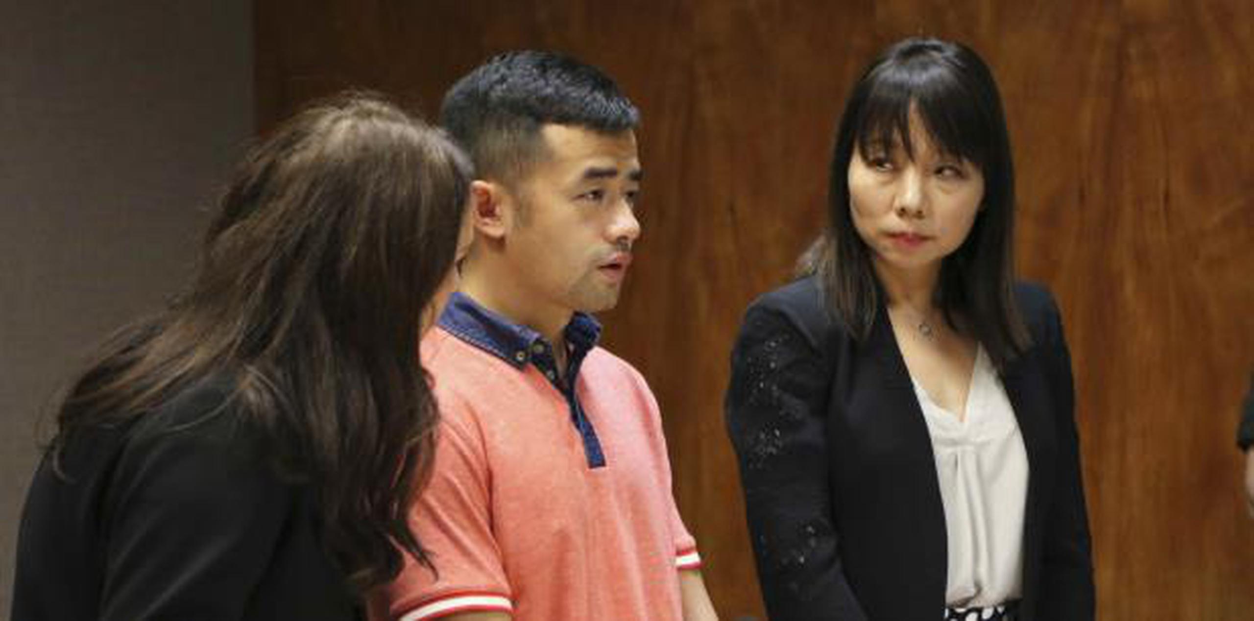Yu Wei Gong siente que no merece el perdón que su familia le dio, según indicó su abogada. (AP / Jennifer Sinco Kelleher)