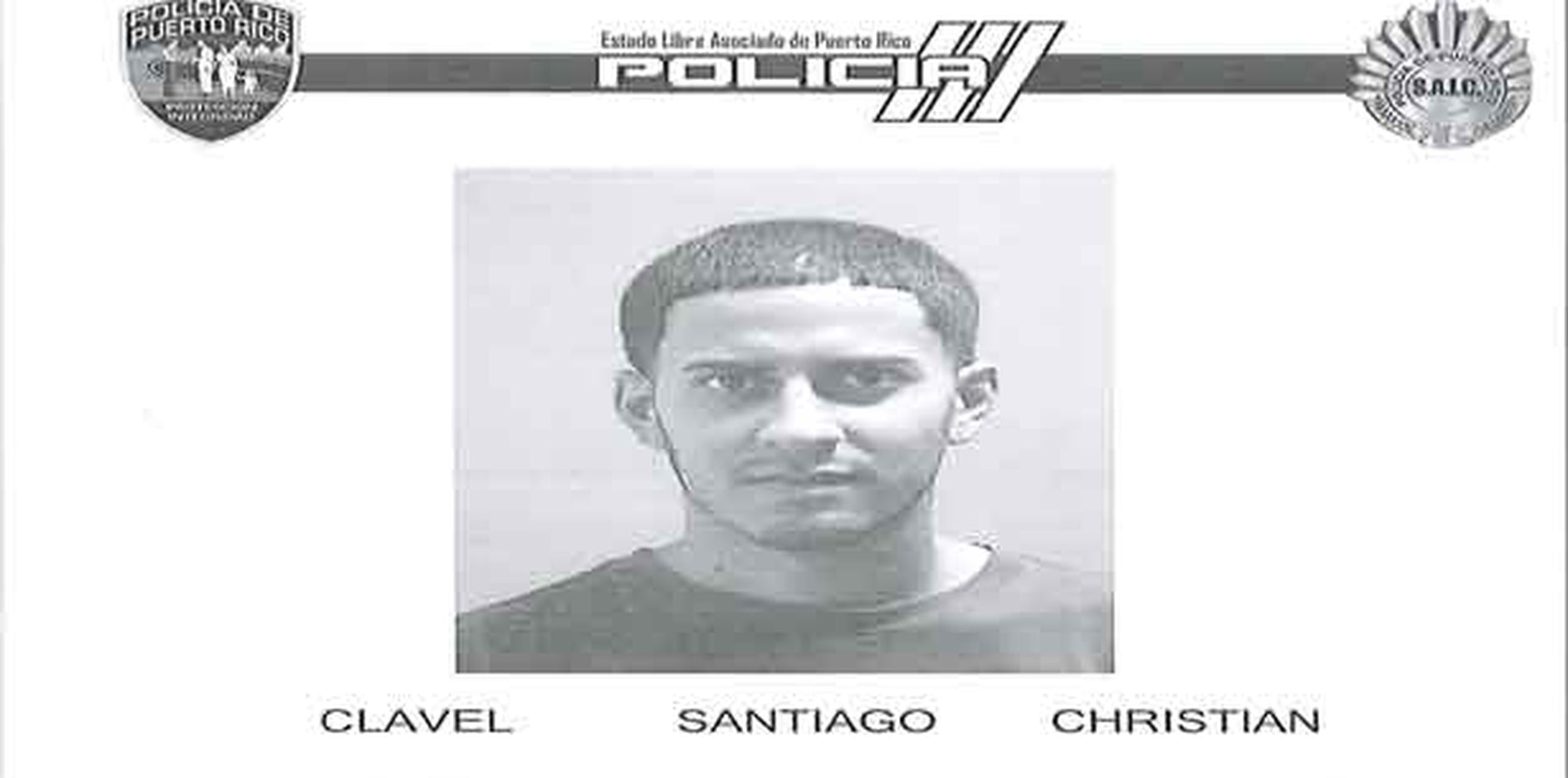 Christian Clavel Santiago, de 25 años, residente de Ponce, fue sorprendido por vecinos del lugar mientras cometía el delito y puesto bajo arresto por la policía. (Suministrada)