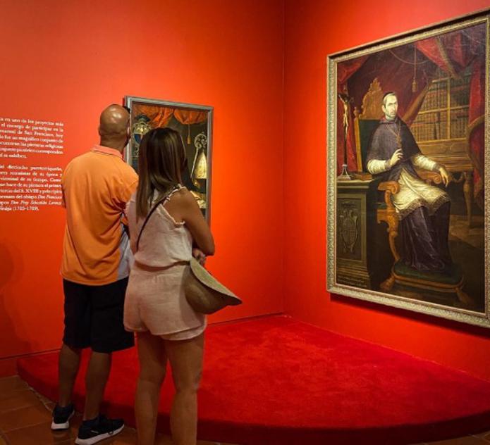 "Arte, Imagen y Devoción: San Juan 500 años" y "La ciudad en el tiempo: Cinco siglos de representaciones artísticas" son las muestras que el monarca disfrutará hoy en el marco de su viaje oficial a Puerto Rico.