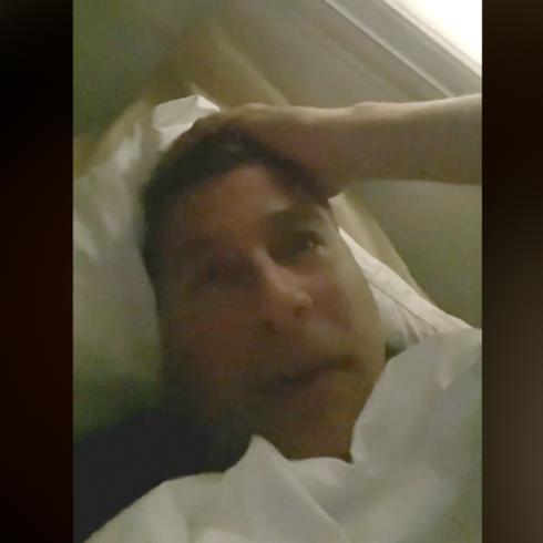 “No fue nada fácil": Raymond Arrieta comparte mensaje desde una cama