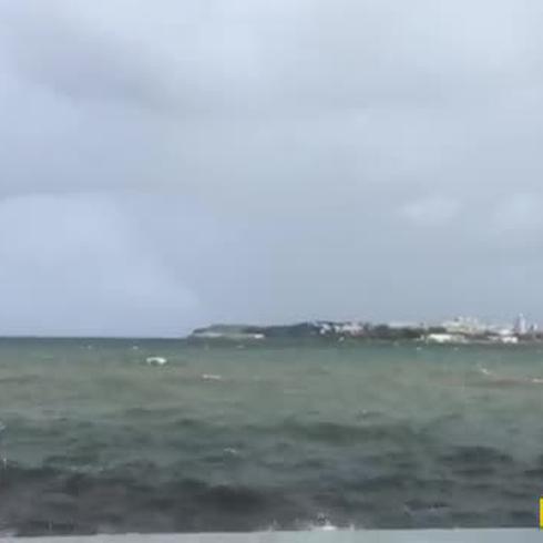 Fuertes vientos zona portuaria de Cataño