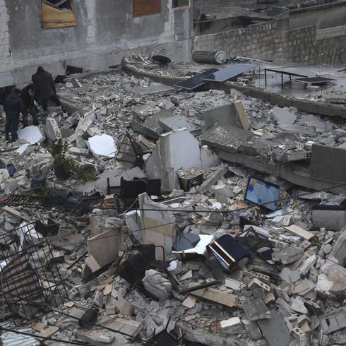 FOTOS: Destrucción en Turquía y Siria por terremoto de 7.8