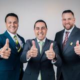 Danilo Beauchamp, Francis Rosas y Alejandro Gil forman “El comité de la risa”