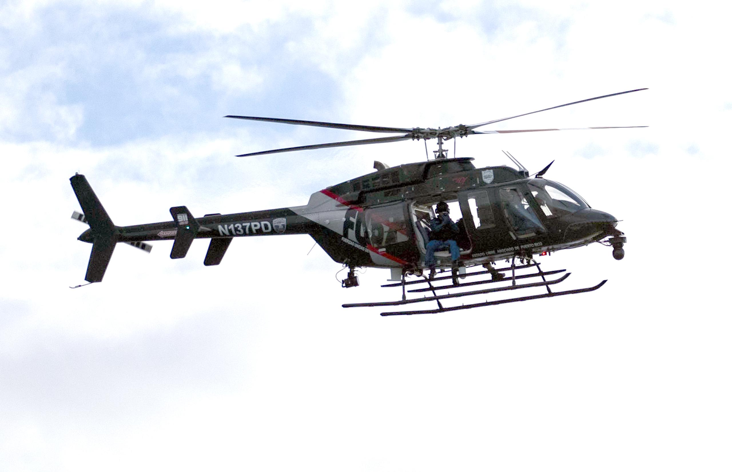 Un helicóptero de FURA detectó la embarcación cuando se dirigía a la costa de Manatí.