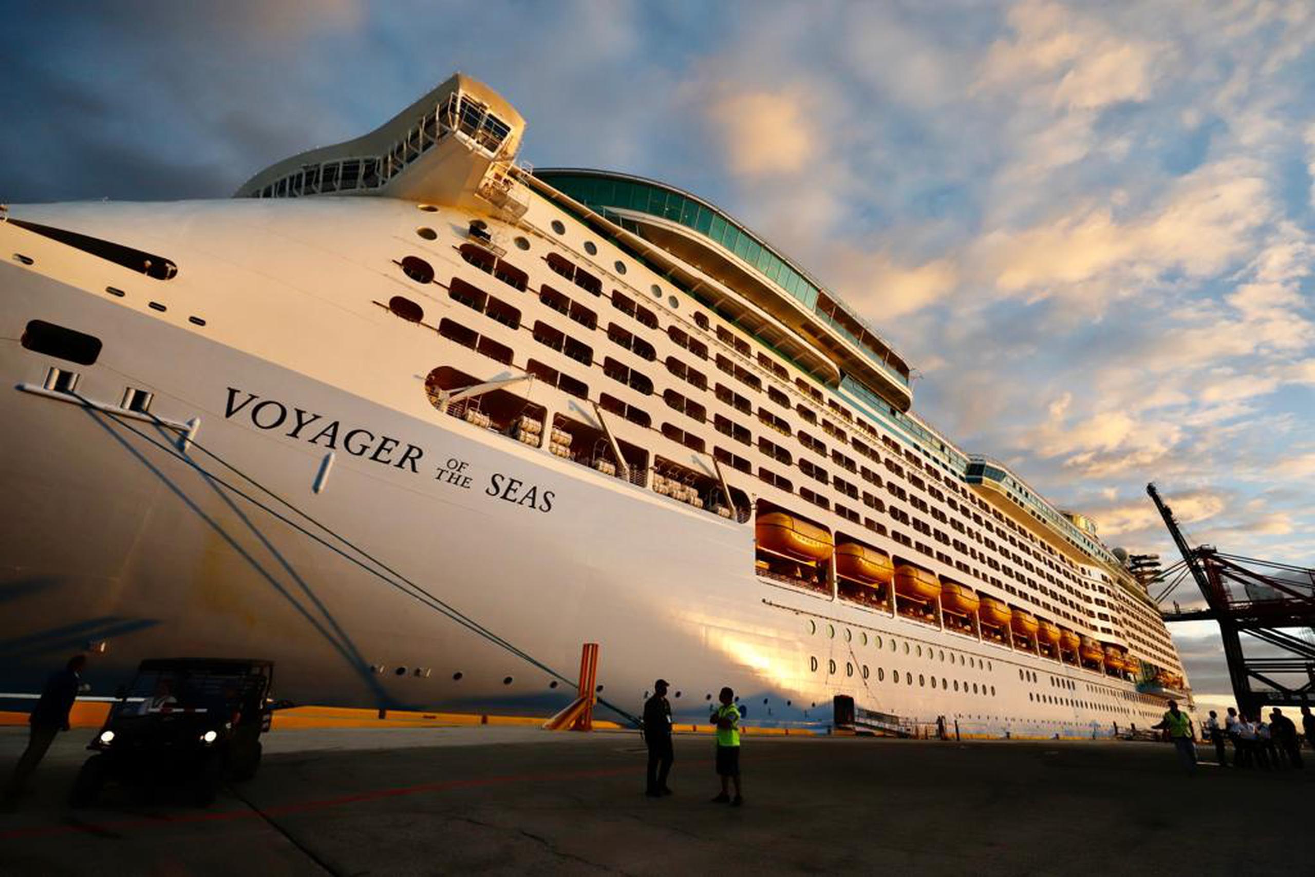 El crucero Voyagers of the Sea, de Royal Caribbean, llegó al Puerto de Ponce, que llevaba sin recibir una embarcación desde 2019.