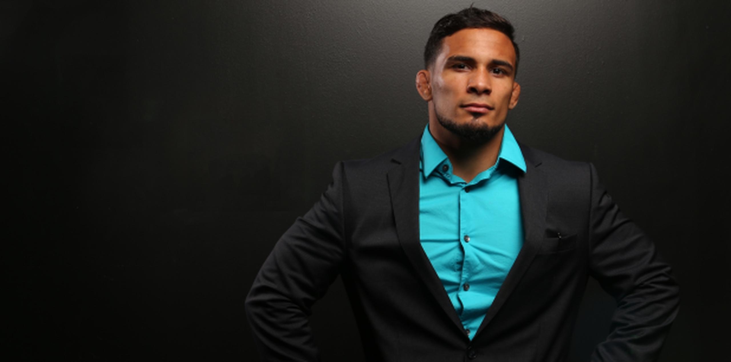 El peleador de padre puertorriqueño Dennis “The Menace” Bermúdez lleva la friolera de siete victorias en ristra en UFC. (Archivo/juan.martinez@gfrmedia.com)