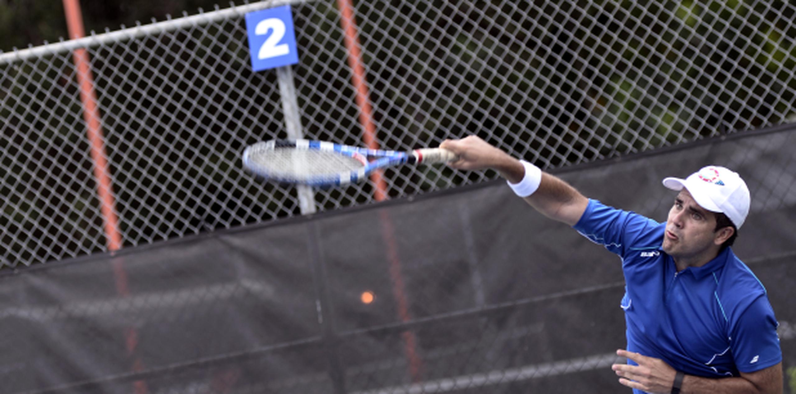 Rosselló se destacó como tenista juvenil en Puerto Rico, ganando tres campeonatos nacionales. (Foto/Gerald López)