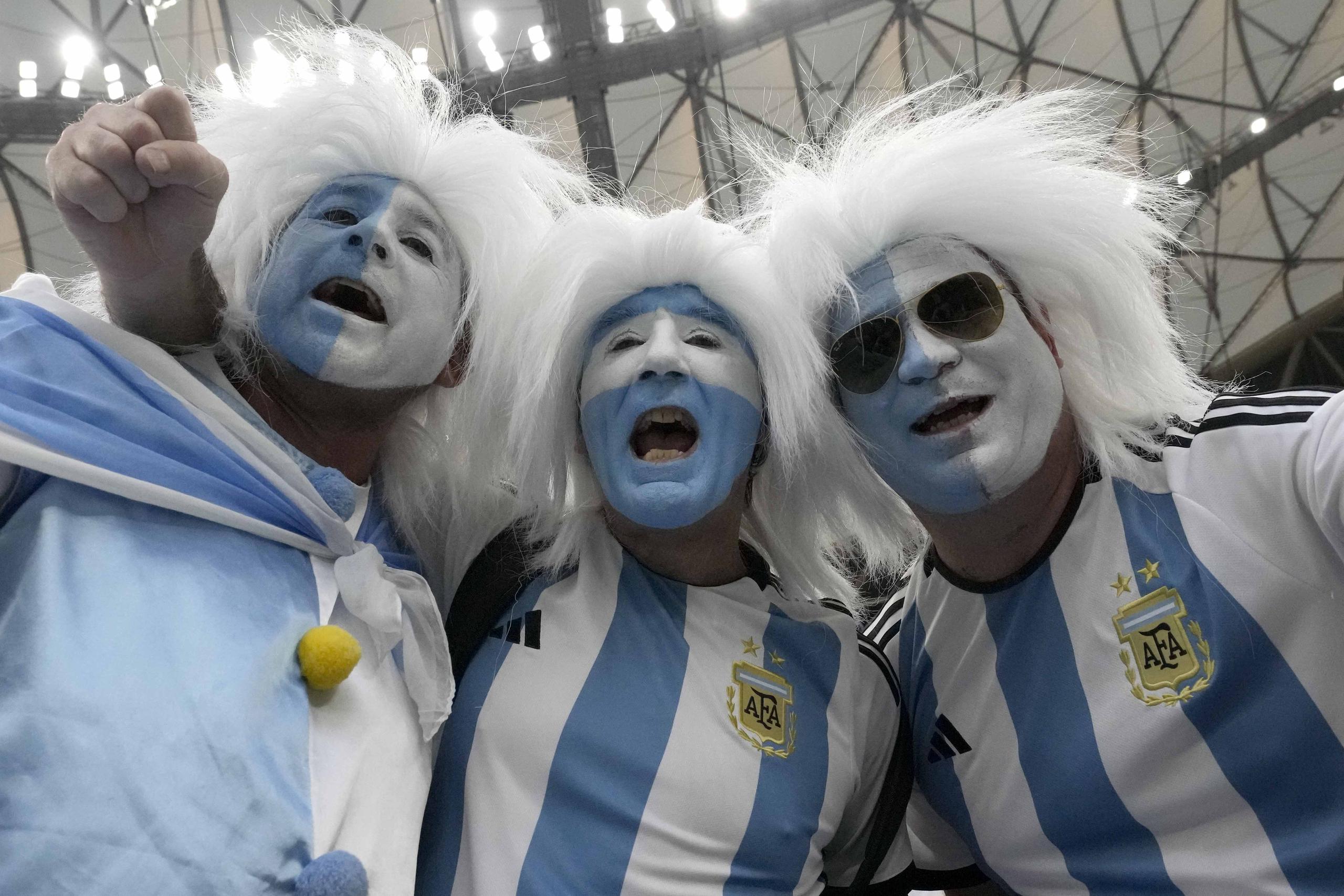 Fanáticos de Argentina (AP Photo/Frank Augstein)