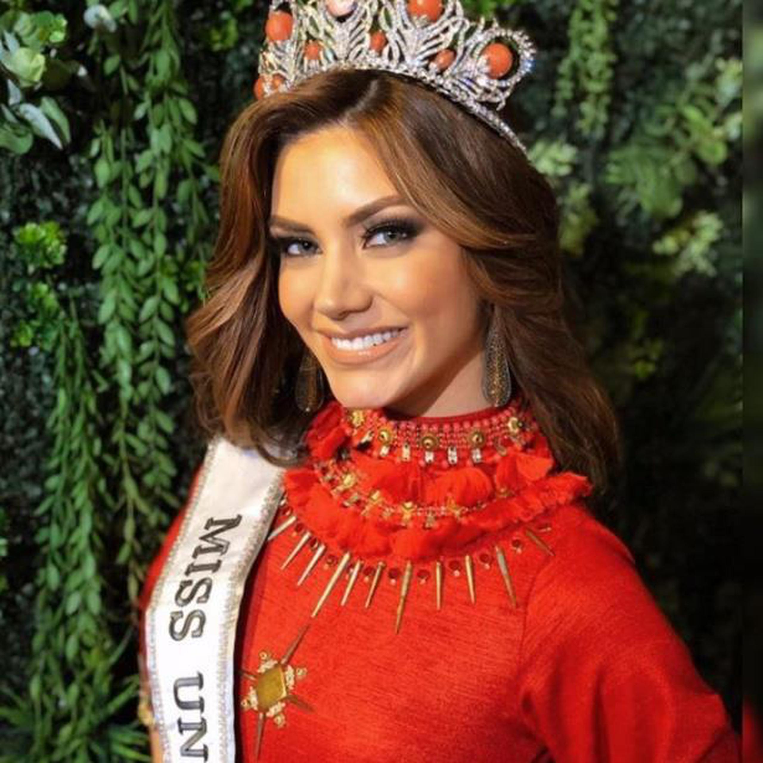 La joven Mariana Varela representa a Argentina en el certamen Miss Universe. (Instagram / @marianajvarela)