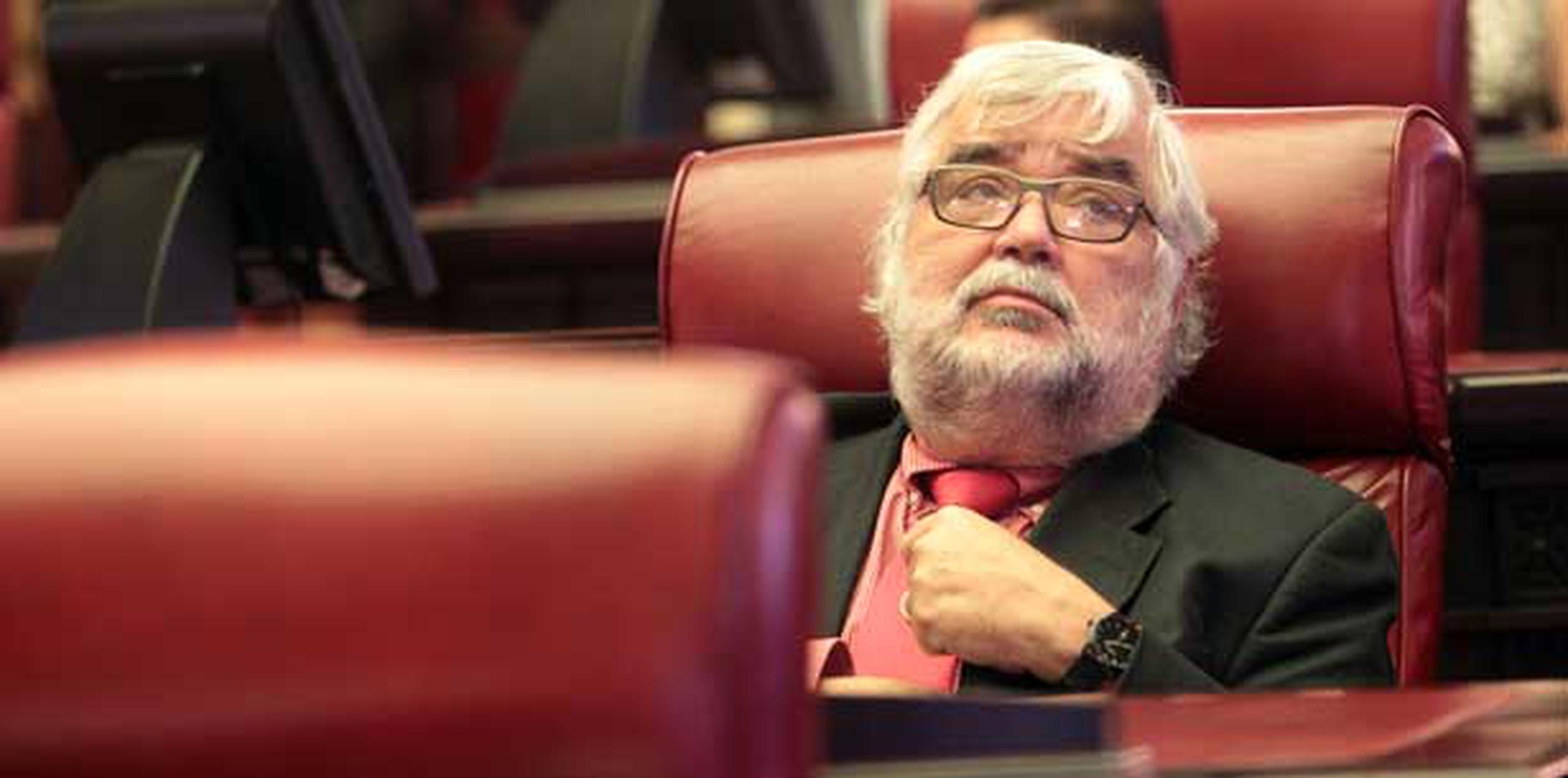 Miguel Pereira es el autor del Proyecto del Senado 517, que se encuentra bajo consideración de Comisión de Asuntos de lo Jurídico de la Cámara.  (Archivo)