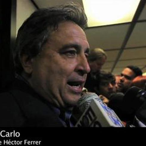Abogado de Héctor Ferrer hace declaraciones a la prensa
